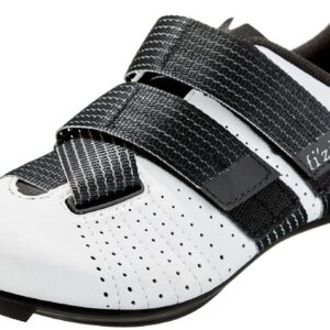 Fizik Powerstrap R5, Unisex Cycling Shoe Black White