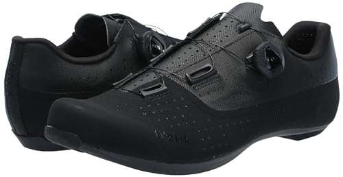 Fizik Men's Cleat Cycling Shoes, Black, EUR 38