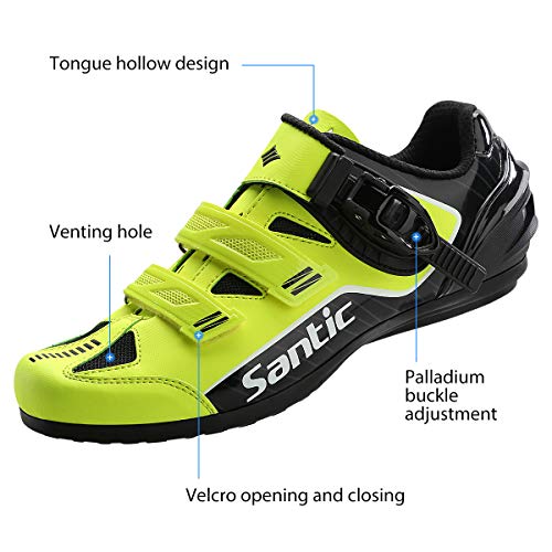 Santic Lock-Free Cycling Shoes MTB Shoes Road Bike Shoes Cycling Sneakers Unlocked Cycling Shoes