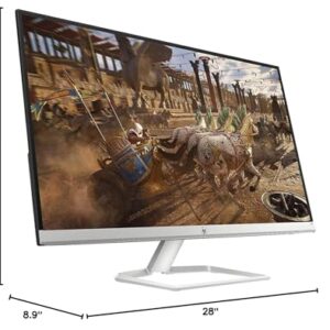 HP 32f Ultra Slim LED IPS LCD 31.5" 1080p Monitor Dual HDMI VGA - Silver - 6XJ00AAT (Renewed)