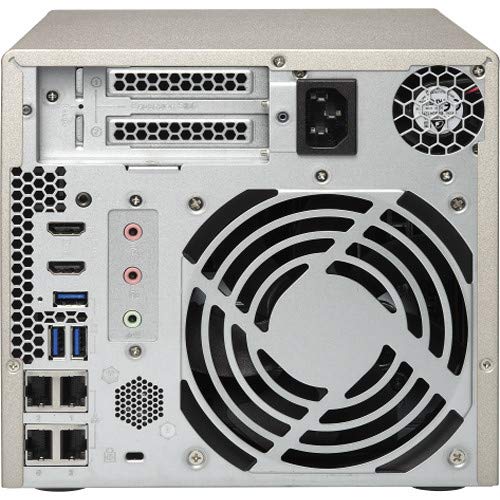 QNAP Turbo NAS TVS-473e NAS Storage, AMD RX-421BD, 32GB DDR4, 2TB SSD for Ultra Fast Storage, 16TB HDD, Radeon R7 Graphics, RAID, QTS 4.3 Operating System