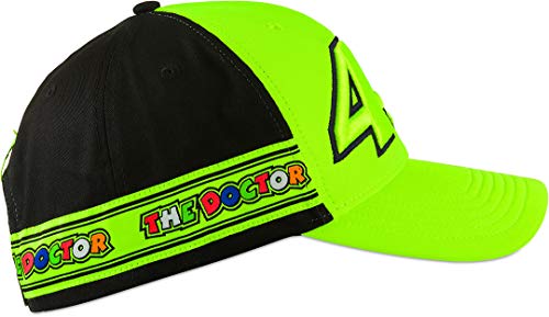 Valentino Rossi Man Standard Cap, Fluo Yellow, One Size