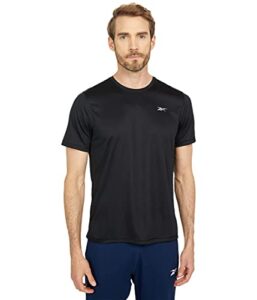 reebok running essentials t-shirt, black, xs