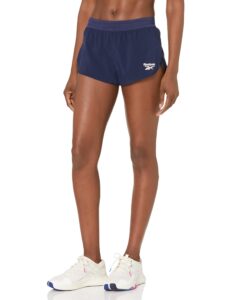 reebok boston track club shorts, blue cadet, s