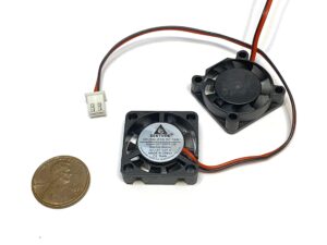 2 pieces 12v fan mini 25mm x 7mm 2pin 2507 dc mini micro brushless cooling c54