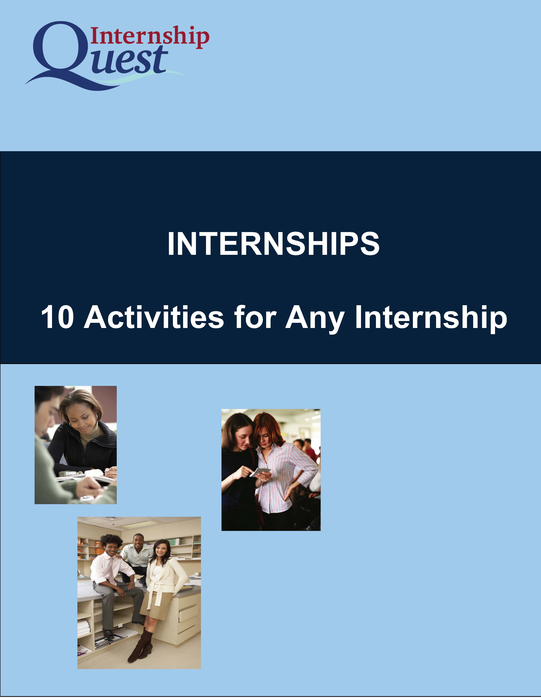 INTERNSHIPS. 10 Internship Activities