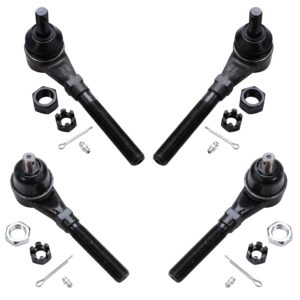 Detroit Axle - 4WD Front End 16pc Suspension Kit for 00-03 Ford F-150 2000 2001 2002 2003 Wheel Bearing Hubs Upper Control Arms Lower Ball Joints Sway Bars Tie Rods Idler Pitman Arm Sleeve Replacement