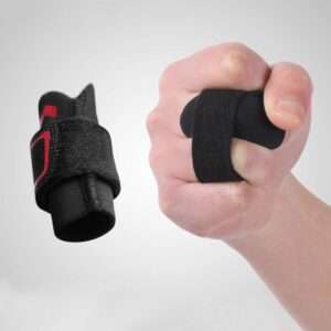 VHOPMORE Neoprene Finger Splint Wraps Adjustable Finger Brace Trigger Finger Buddy Splints Mallet Finger Guards for Arthritis Sport Finger Support Sleeves Protector for Basketball Volleyball Tennis