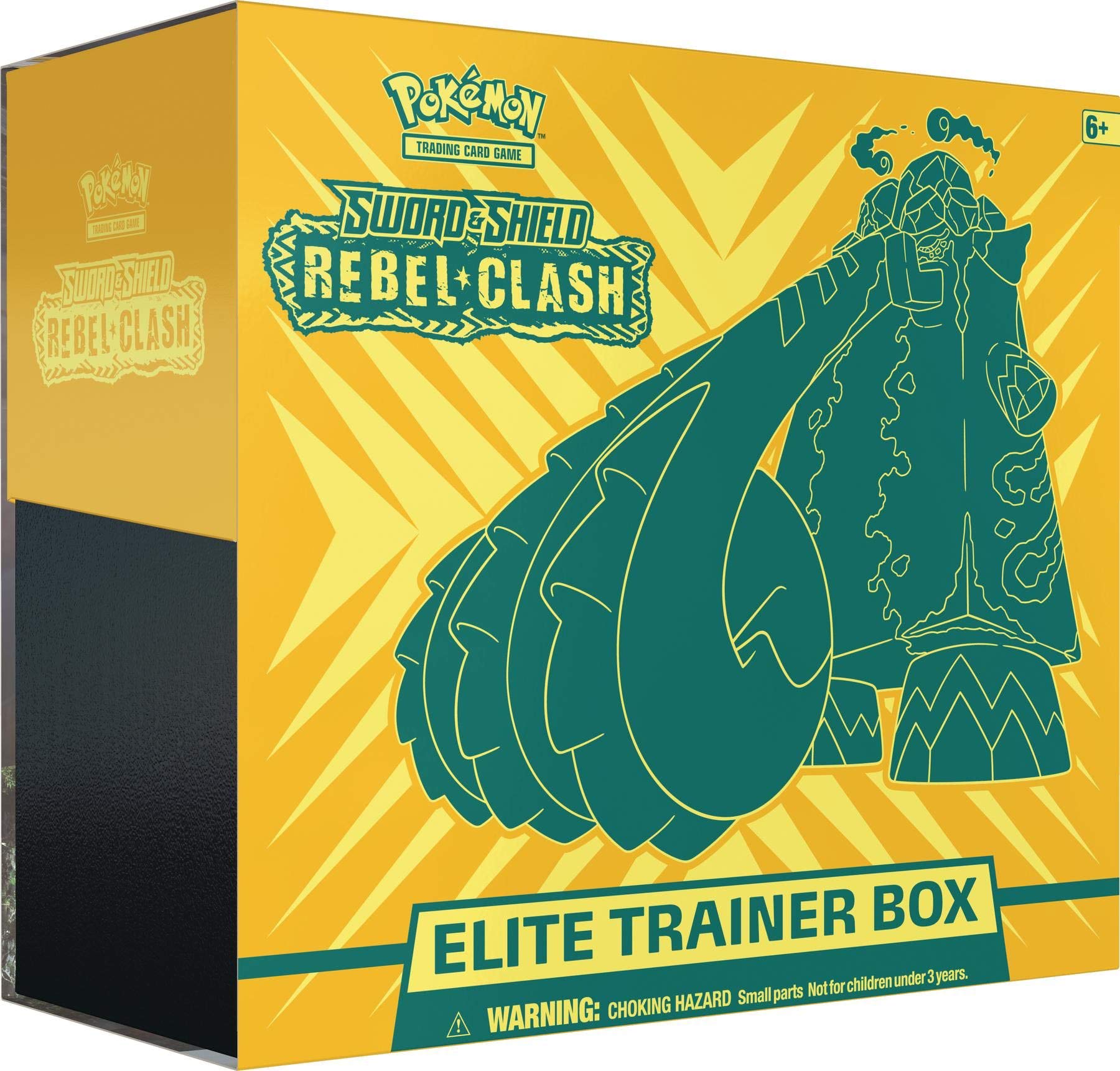 Pokémon TCG: Sword & Shield-Rebel Clash Elite Trainer Box, Multicolor