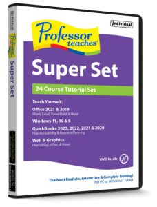 professor teaches super set -26 course tutorial set