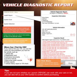 2024 Upgrade LAUNCH CRP429C Elite Android All System OBD2 Scanner with 15 Reset,Lifetime Free Online Update,ABS Bleeding,Injector Coding/Oil/Throttle/EPB/BMS/D-P-F/SAS/IMMO/TPMS Reset/Gear Relearn.etc