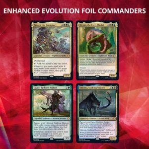 Magic The Gathering Ikoria: Lair of Behemoths Commander Decks | All 5 Decks | 20 Foil Legendary Creatures (C74210000)