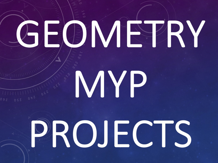 Geometry IB MYP Projects and Statements of Inquiry