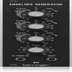 behringer 911 envelope generator legendary analog envelope generator module for eurorack