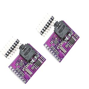 Comimark 2Pcs Breakout Board Si4703 FM RDS Tuner for AVR ARM PIC Arduino Compatible