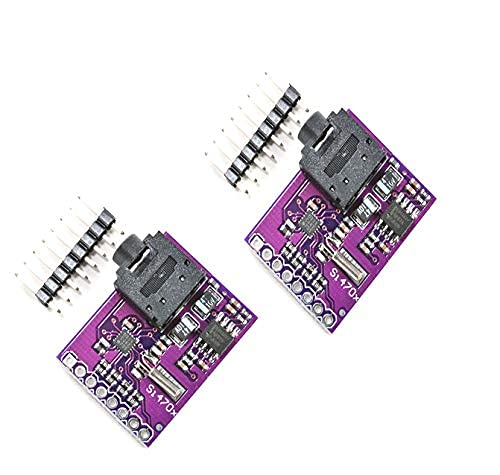 Comimark 2Pcs Breakout Board Si4703 FM RDS Tuner for AVR ARM PIC Arduino Compatible