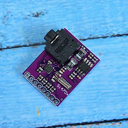 Comimark 2Pcs Breakout Board Si4703 FM RDS Tuner for AVR ARM PIC Arduino Compatible