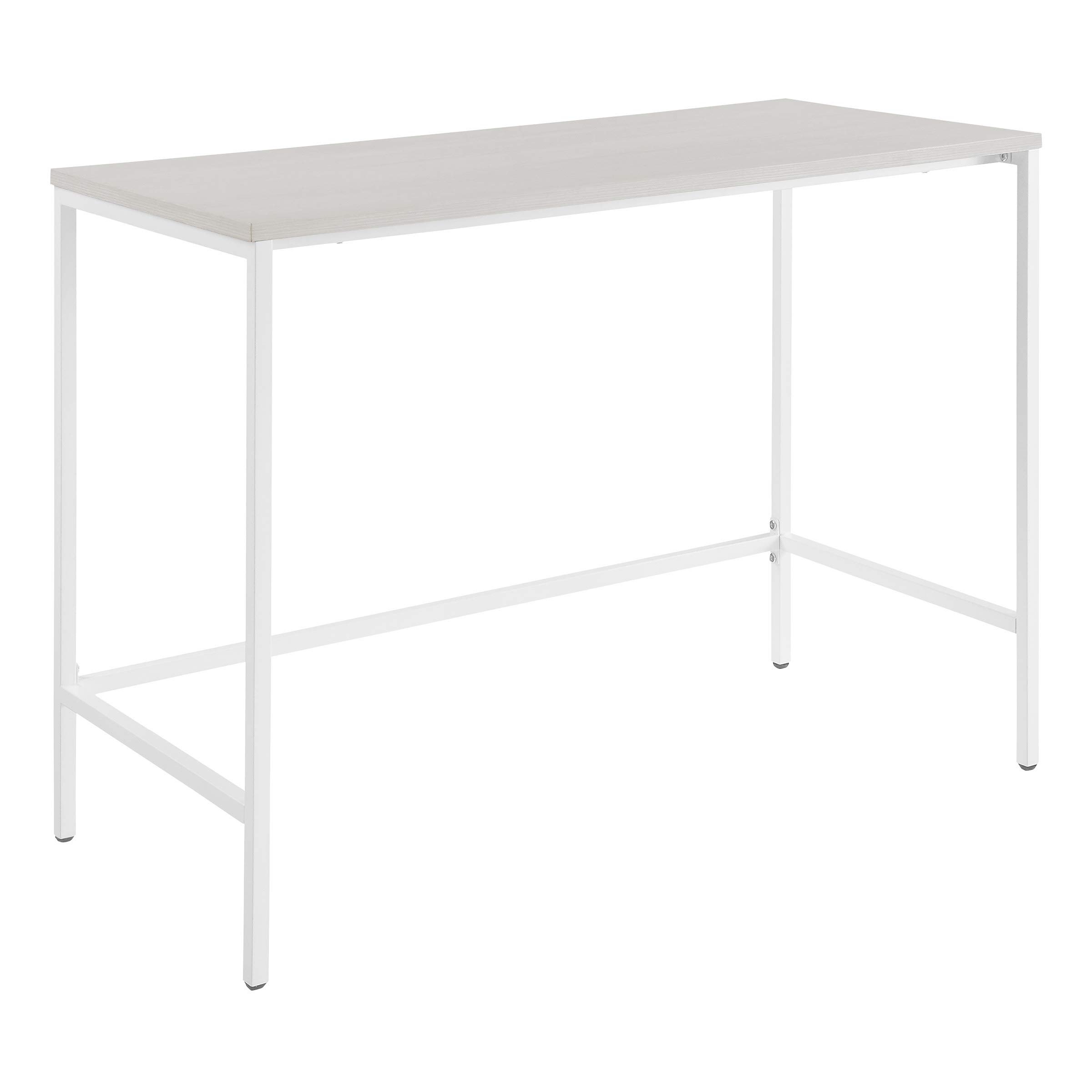 OSP Home Furnishings Contempo 42-Inch Desk, White