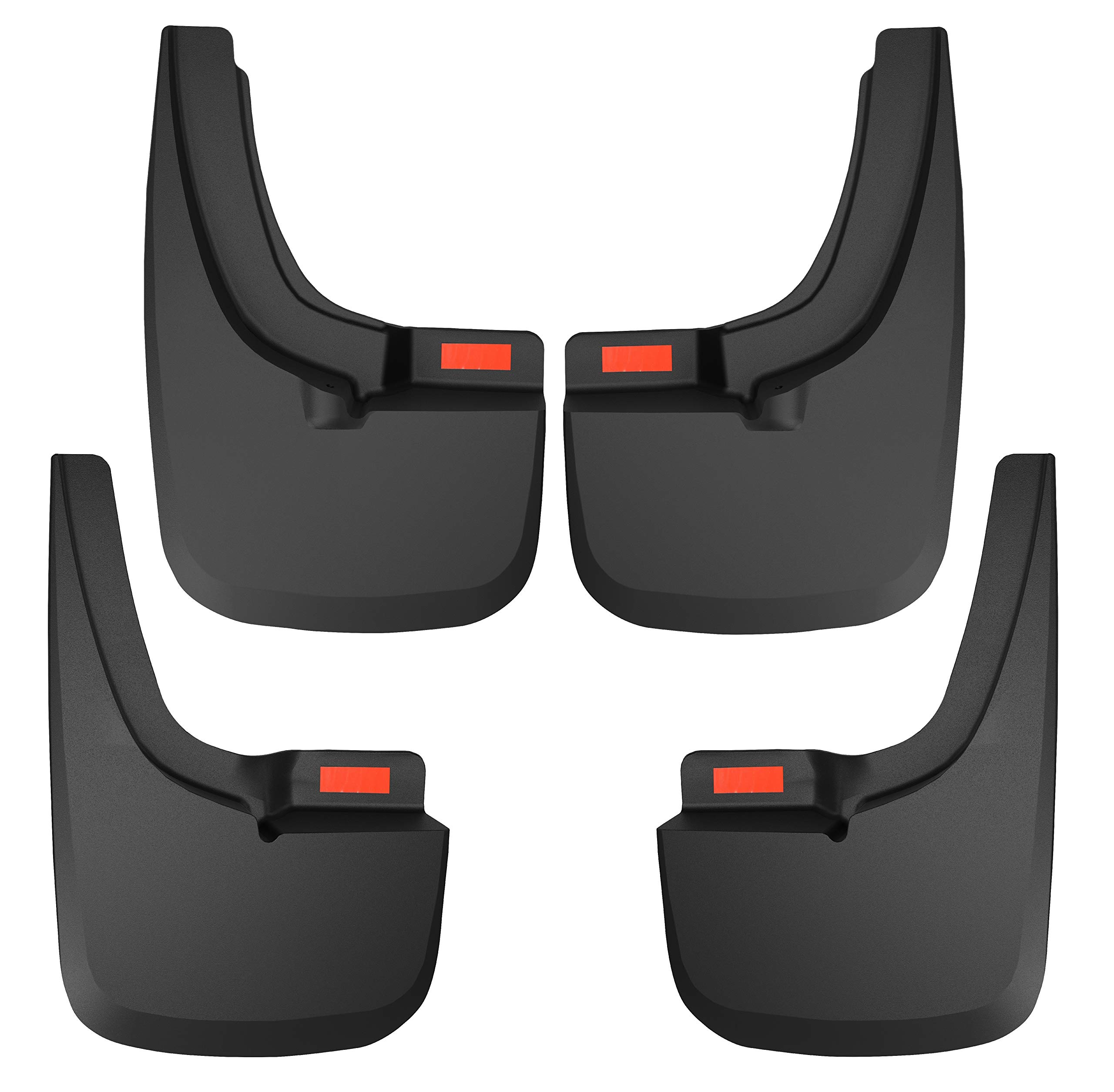 Husky Liners - Front Mud Guards | 2019 - 2023 Ford Ranger (Excludes Tremor) - Black, 2 Pc. | 58516