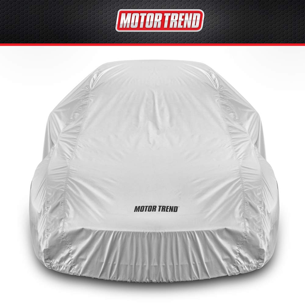 Motor Trend FlexCover Waterproof Car Cover for Rain Wind All Weather XL Fits up to 210"