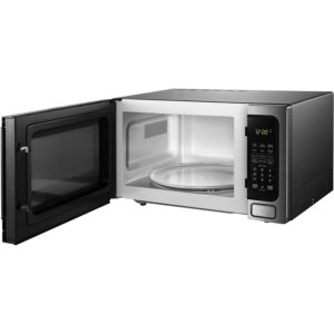 Danby DDMW1125BBS Designer Countertop Microwave, Stainless Steel