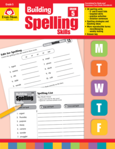 building spelling skills, grade 5 - teacher's edition, e-book
