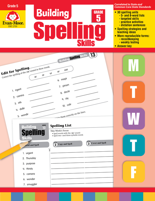 Building Spelling Skills, Grade 5 - Teacher's Edition, E-Book