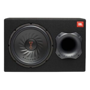 jbl subbp12am - 12” amplified 12” subwoofer with sub level control, black