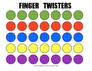 finger twisters - fine motor skills physical therapy finger stretching