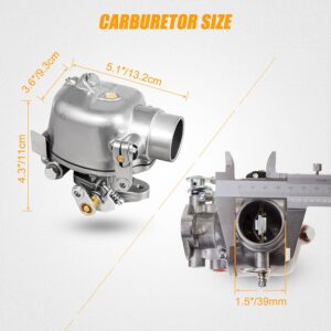 RANSOTO 352376R92 Carburetor Carb Compatible with IH Farmall A AV B BN C SUPER Tractors - Replace number 373957R91 355485R91 354184R93 TSX156 52499DB 69401D TSX157 TSX319