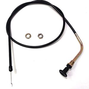 fascinatte 112-9753 Choke Cable for Toro SS5000,74365,74366,74374,74376,74386,74387 Timecutter Lawn Mower