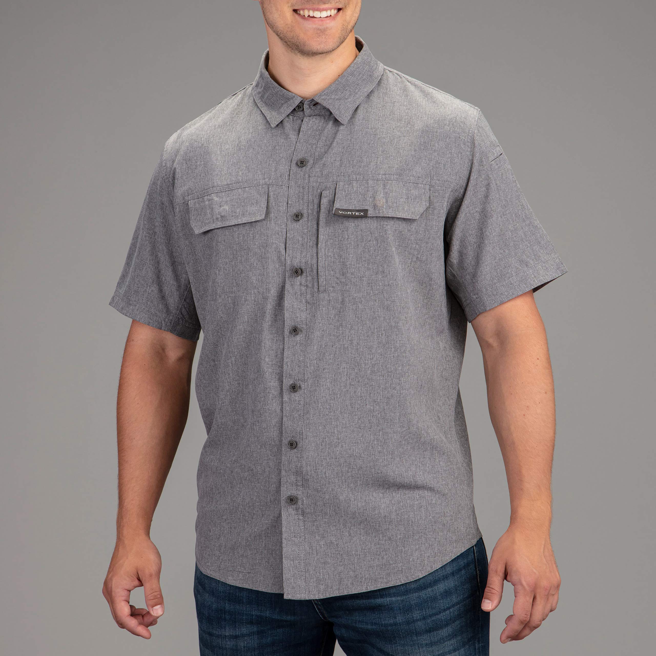 Vortex Optics Hammerstone Short Sleeve Shirts (Castlerock, X-Large)