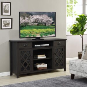 home source tv stand up to 75" tv espresso finish