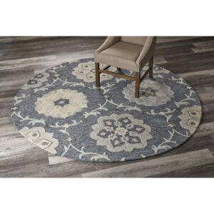 LR Home Ox Bay Felix Delicate Traditional Floral Area Rug