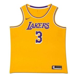 Anthony Davis Autographed Los Angeles Lakers Nike Swingman Icon Edition Jersey - Upper Deck - Autographed NBA Jerseys