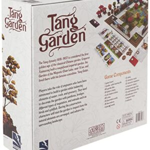 Tang Garden Board Game - Create a Serene and Breathtaking Chinese Garden! Tile Placement and Set Collection Strategy Game, Ages 14+, 1-4 Players, 45 Minute Playtime, Made by Lucky Duck Games