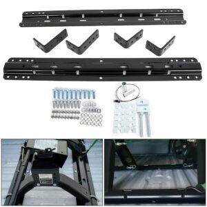 jmtaat fifth 5th wheel trailer hitch mount rails and installation kits