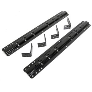 JMTAAT Fifth 5th Wheel Trailer Hitch Mount Rails and Installation Kits