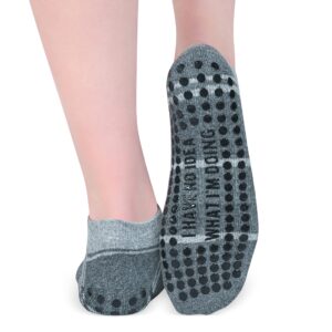 life by lexie i have no idea what i'm doing sticky grip socks for barre, pilates, yoga