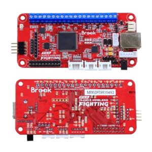 Mcbazel Brook Wireless Fighting Board for PS3/PS4/PS5/N-Switch/PC Support Two Analog Sticks/Turbo Function/Tournament Mode/Touchpad (PS4)