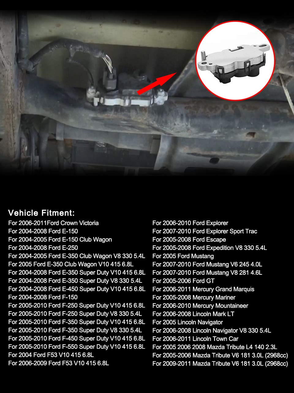 590-001 FPDM Fuel Pump Driver Module with Mounting Bolts Compatible with 2004-2011 Ford, 2005-2011 Lincoln, 2005-2011 Mazda, 2005-2011 Mercury Models Part# 4C2A-9D372-BA 5L8Z9D370AA