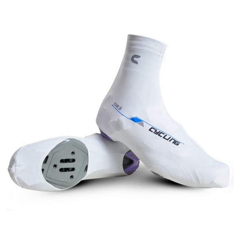 JPOJPO Cycling Shoe Covers Men Bike Bicycle Overshoes MTB Mountain Bike Sports Shoes Cover White