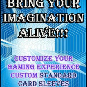 Custom Card Sleeves 120ct with Your Design for Gaming Cards Standard Size Magic The Gathering,