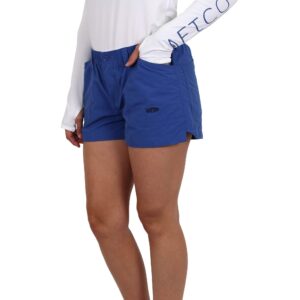 aftco women's original fishing shorts - marlin - 2