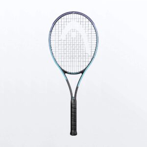 head instinct kids tennis racquet beginners pre-strung head light balance jr racket - 25 inch, light blue/white