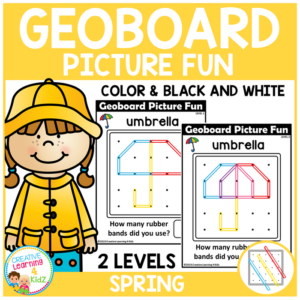 geoboard picture fun: spring