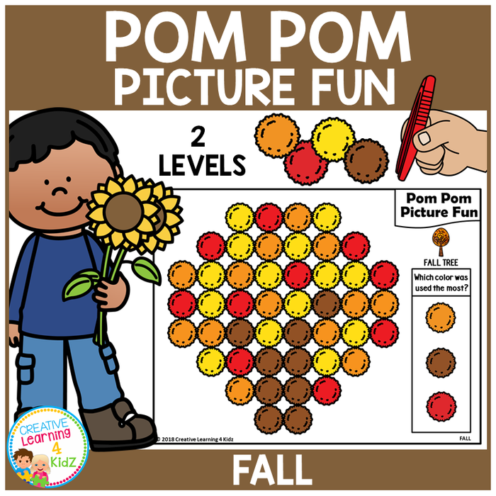 Pom Pom Picture Fun - Fall