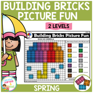 building bricks picture fun: spring