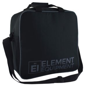 element equipment padded boot bag snowboard ski boot bag black/grey