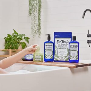 Dr Teal’s Salt Soak with Pure Epsom Salt, Cannabis Sativa Hemp Seed Oil, 3 lbs